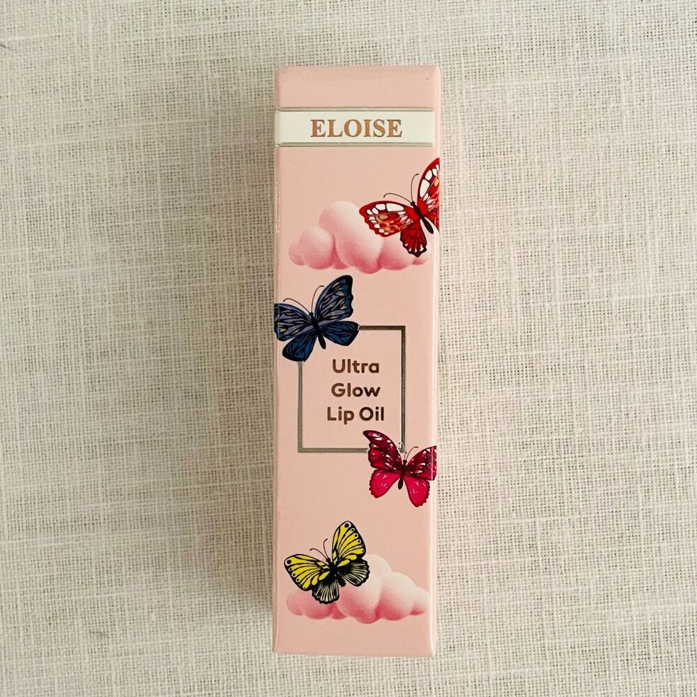 Eloise Beauty Ultra Glow Lip Oil Ruby Full Size Long-Lasting Non-Sticky Vit E